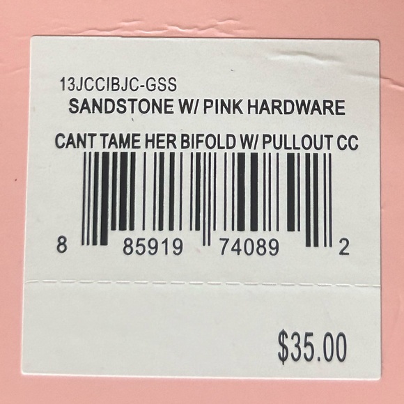 🆕NWT Juicy Couture Can’t Tame Her Bifold Wallet - Picture 13 of 13